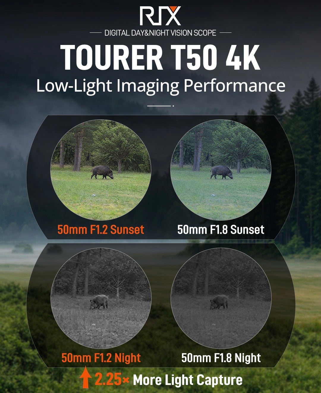 RIX TOURER T50 4K digitalna kamera